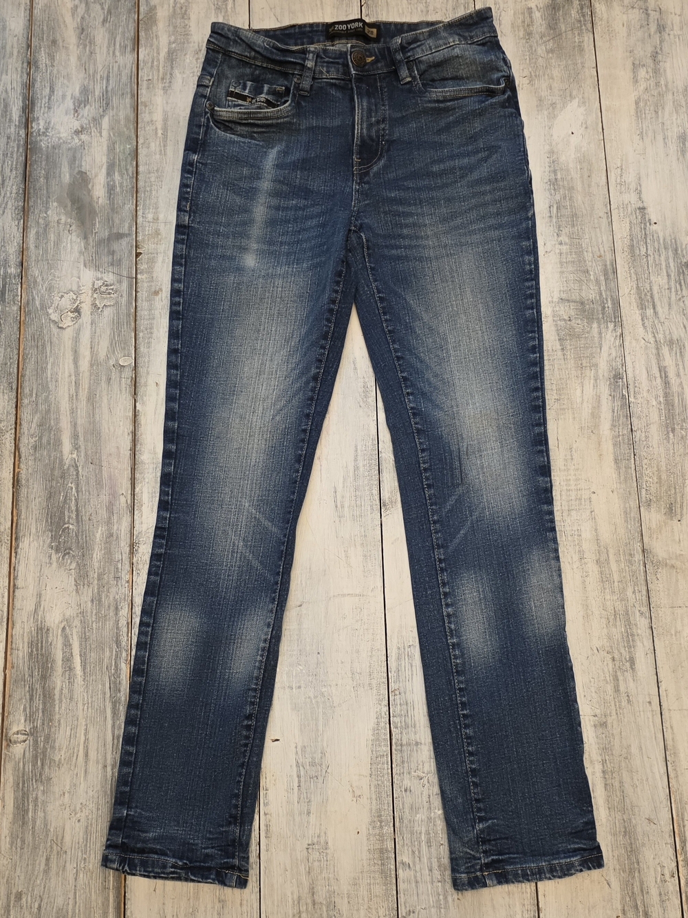 Zoo York Women's Dark Wash Stretch Skinny Jeans sz 28